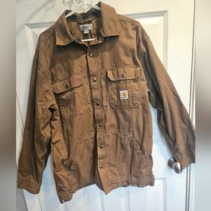 Carhartt Flannel Lined Ripstop Shirt Jacket